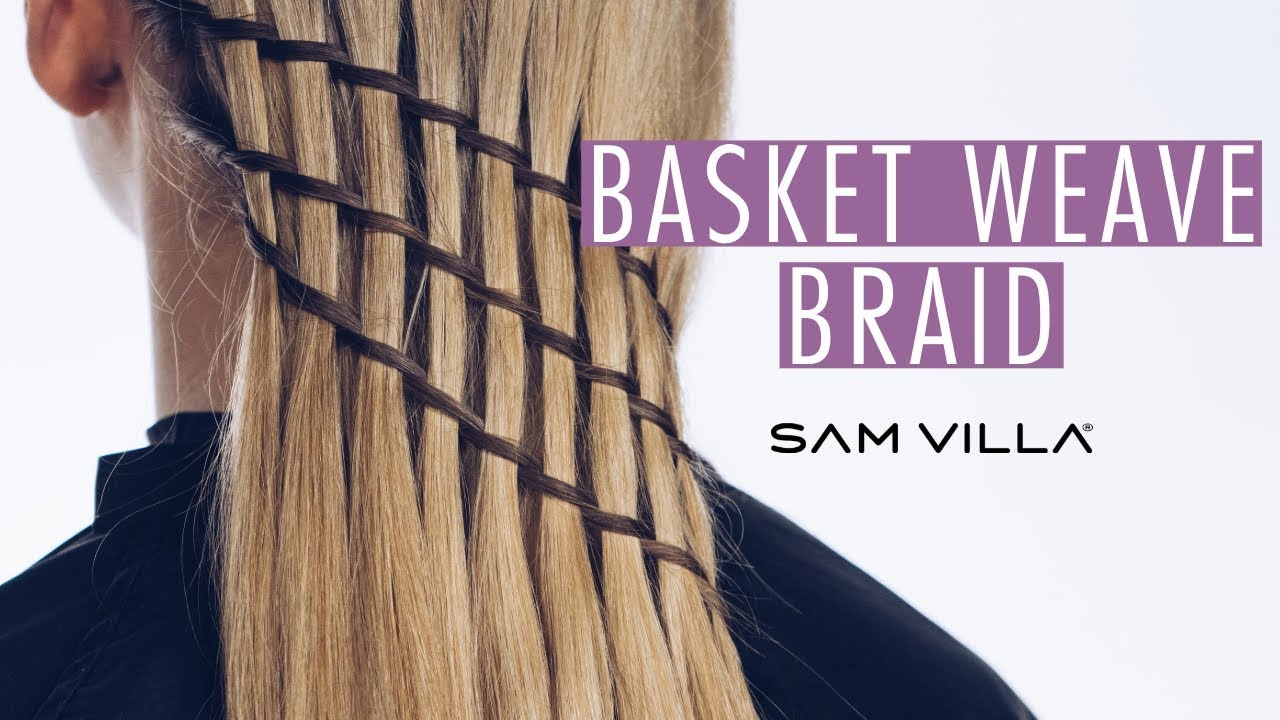 Basket Weave Braid Hairstyle Tutorial