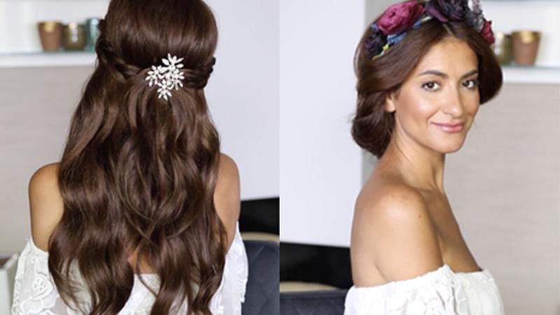 Easy Wedding Hairstyles With and Without Extensions