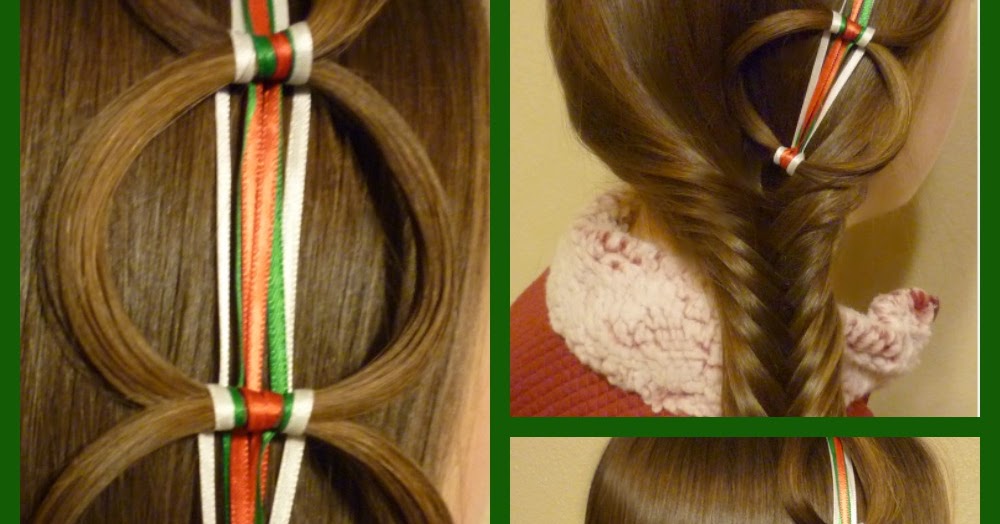 Ribbon Chain Braid Holiday Hairstyles | Hairstyles For Girls