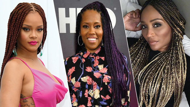 These Celebs Are Giving Us All The Box Braid Inspo We Need This Summer