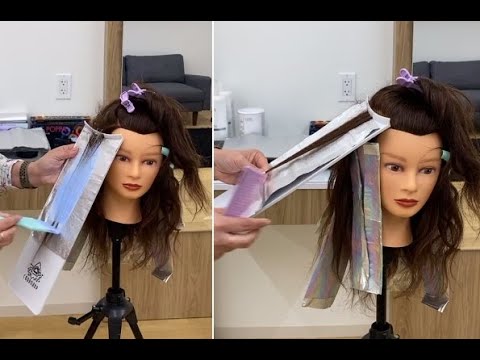 How to Do Full Foils Highlight | Hair Tutorial
