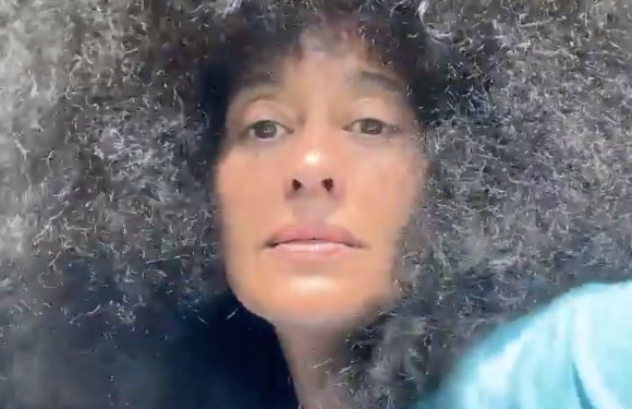 Tracee Ellis Ross Is Having Way Too Much Fun With Her “Exorbitant Amount of Hair” — See Video