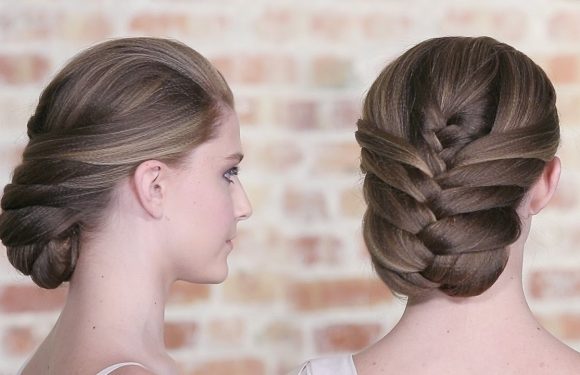 How To Create a French Fishtail Braid Updo