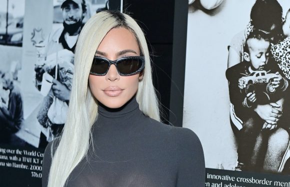 Kim Kardashian Shows Off Bleached Brows & Bare Butt for Her ‘Interview’ Magazine Cover Shoot