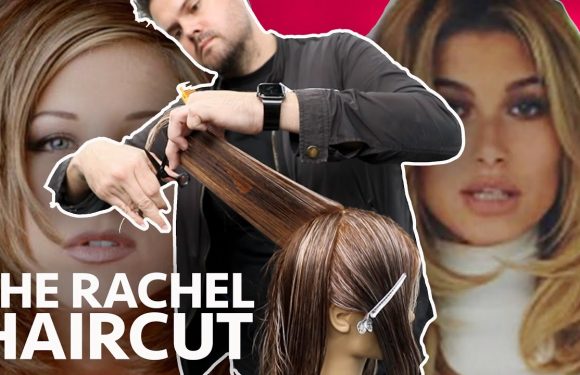 The Rachel Layered Haircut Tutorial