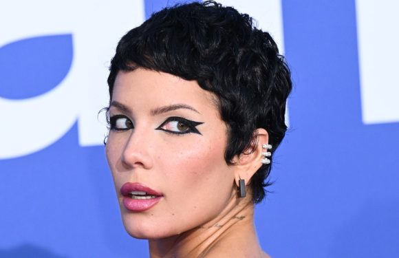 I Can’t Think of Anything More Whimsical than Halsey’s Floral, Curly Beehive Hairstyle — See Photos