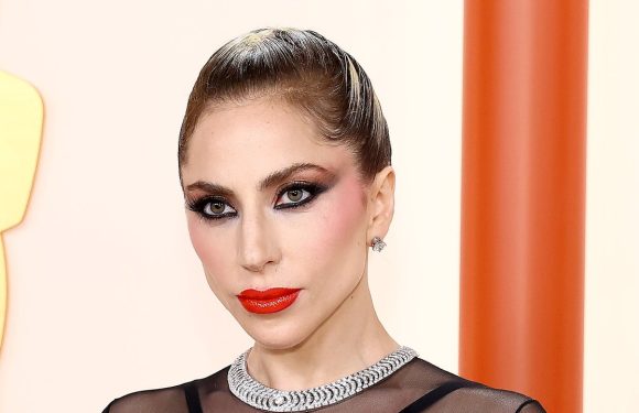 Lady Gaga’s Updo and Cat Eye Looks Like She Stepped Right Out of the ’50s — See Photos