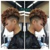 Quick Weave Mohawk With Curly Hair